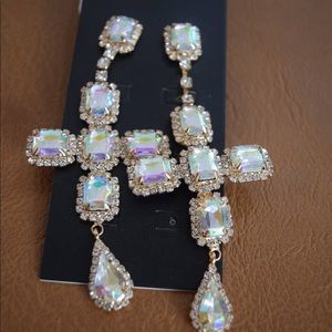 Boohoo Gold Earrings